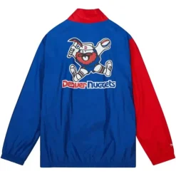 Arched Retro Lined Windbreaker Denver Nuggets