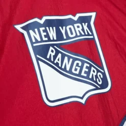 Arched Retro Lined Windbreaker New York Rangers