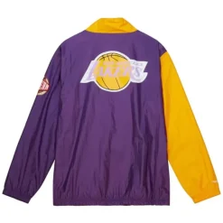 Arched Retro Lined Windbreaker Los Angeles Lakers