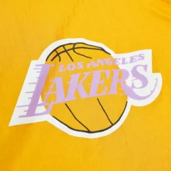 Arched Retro Lined Windbreaker Los Angeles Lakers