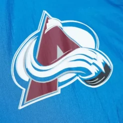 Arched Retro Lined Windbreaker Colorado Avalanche