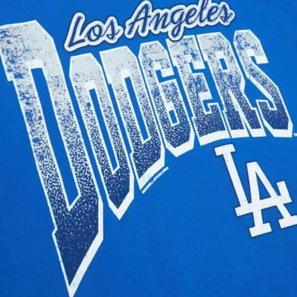 Arched Vintage Logo Tee Los Angeles Dodgers