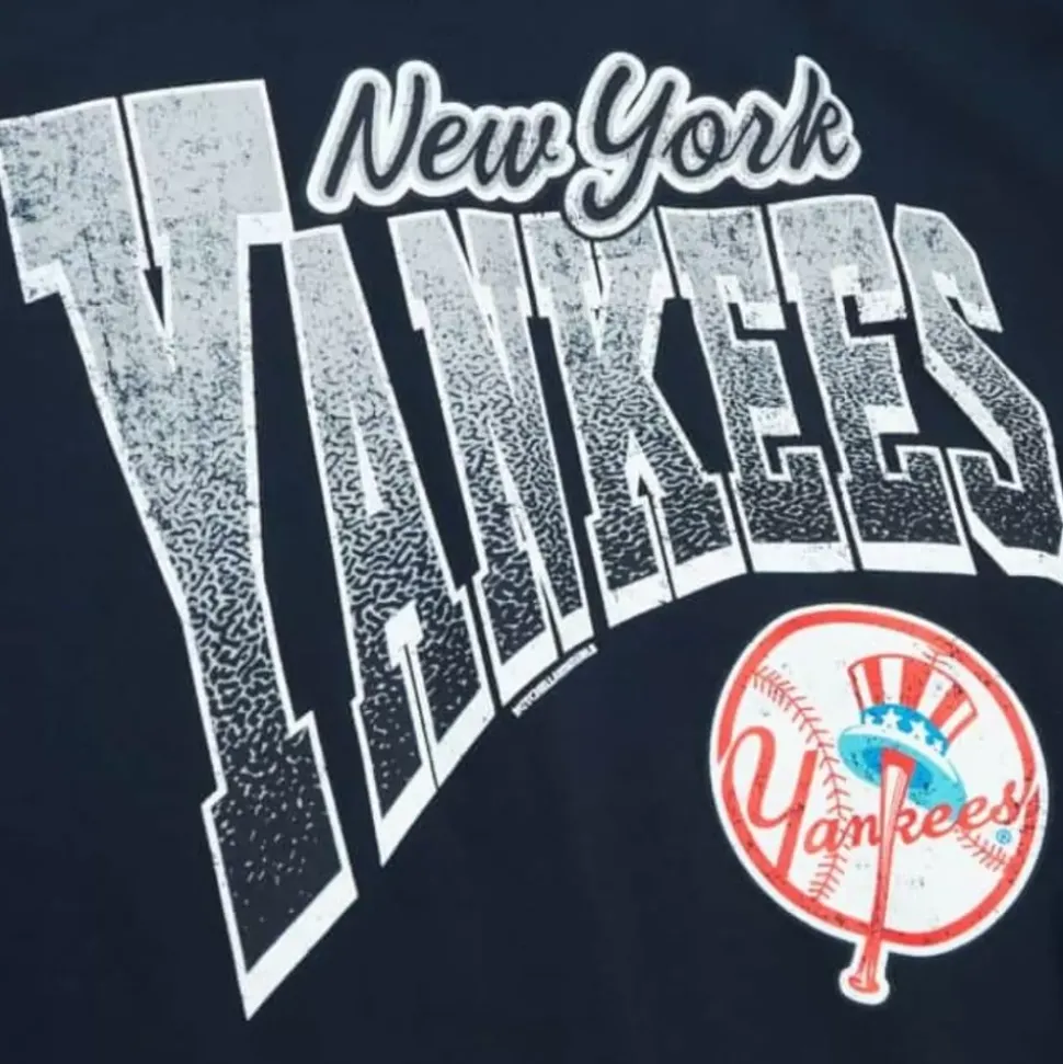 Arched Vintage Logo Tee New York Yankees