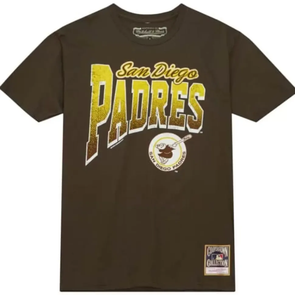 Arched Vintage Logo Tee San Diego Padres