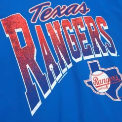 Arched Vintage Logo Tee Texas Rangers