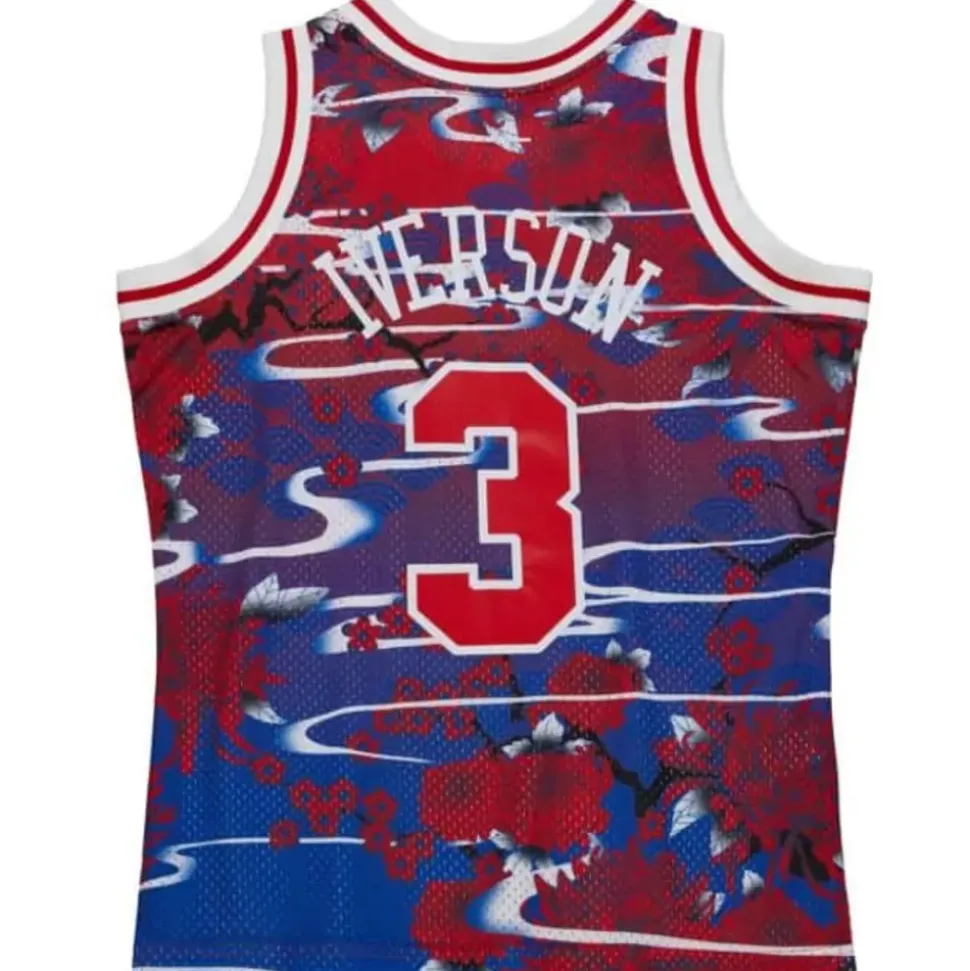 Asian Heritage Swingman Allen Iverson Philadelphia 76Ers 1996-97 Jersey 5.0