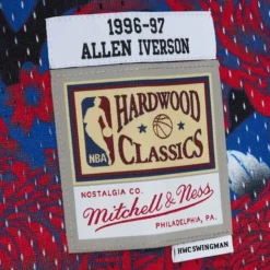 Asian Heritage Swingman Allen Iverson Philadelphia 76Ers 1996-97 Jersey 5.0