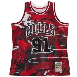 Asian Heritage Swingman Dennis Rodman Chicago Bulls 1997-98 Jersey 5.0