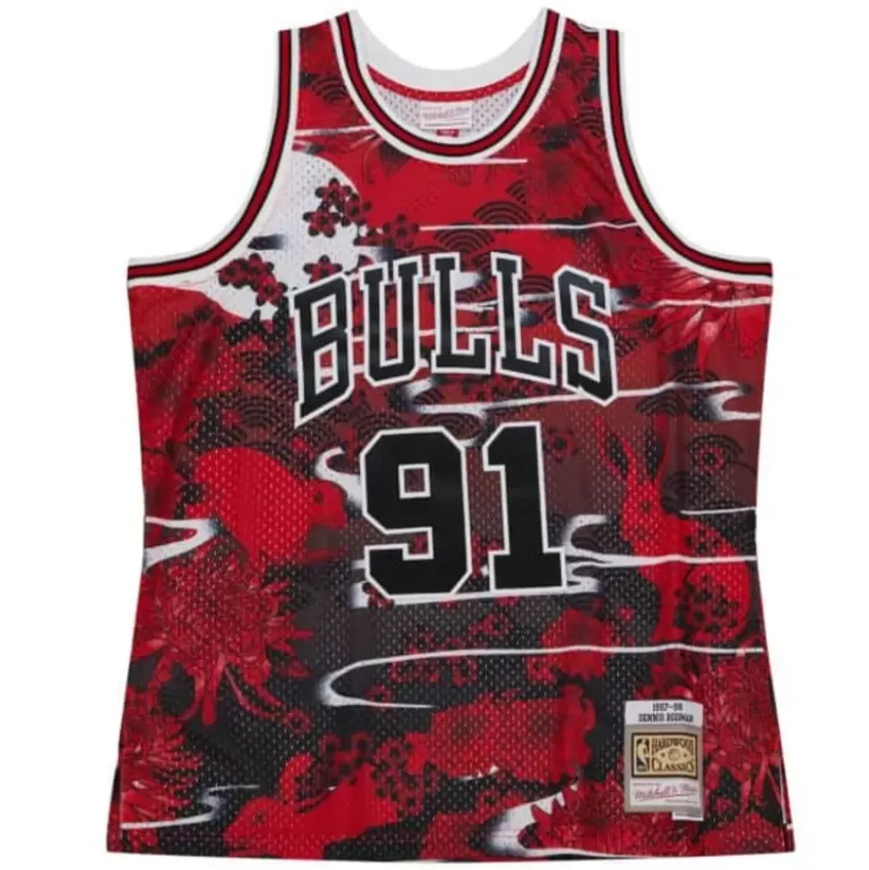 Asian Heritage Swingman Dennis Rodman Chicago Bulls 1997-98 Jersey 5.0