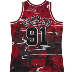 Asian Heritage Swingman Dennis Rodman Chicago Bulls 1997-98 Jersey 5.0