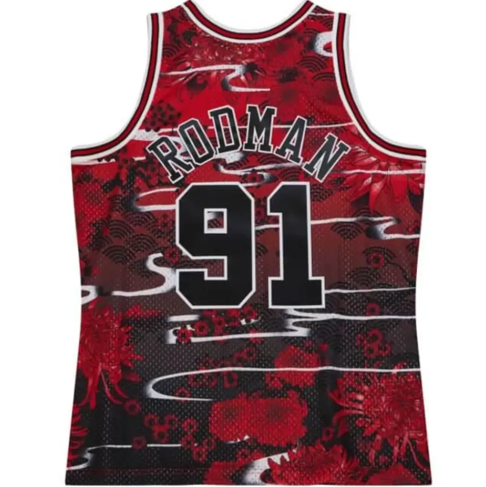 Asian Heritage Swingman Dennis Rodman Chicago Bulls 1997-98 Jersey 5.0