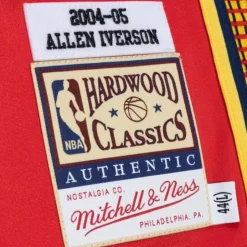 Authentic Allen Iverson Philadelphia 76Ers Alternate 2004-05 Jersey