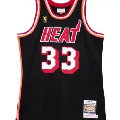 Authentic Alonzo Mourning Miami Heat 1996-97 Jersey