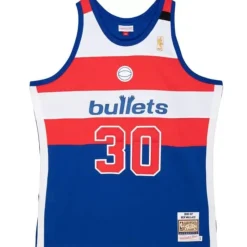 Authentic Ben Wallace Washington Bullets 1996-97 Jersey
