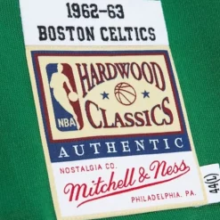 Authentic Boston Celtics 1962-63 Shooting Shirt
