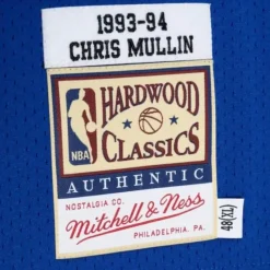 Authentic Chris Mullin Golden State Warriors 1993-94 Jersey