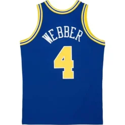 Authentic Chris Webber Golden State Warriors 1993-94 Jersey