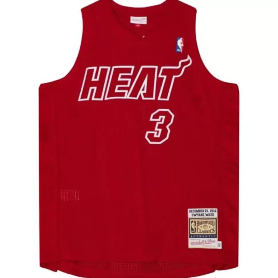 Authentic Christmas Day Dwyane Wade Miami Heat 2012-13 Jersey