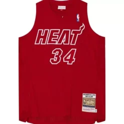 Authentic Christmas Day Ray Allen Miami Heat 2012-13 Jersey