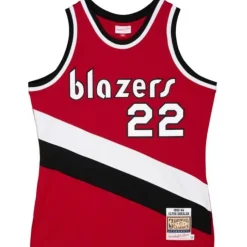 Authentic Clyde Drexler Portland Trail Blazers 1983-84 Jersey