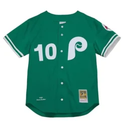 Authentic Darren Daulton Philadelphia Phillies St. Patrick'S Day 1988 Jersey