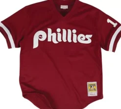 Authentic Darren Daulton Philadelphia Phillies 1991 Pullover Jersey
