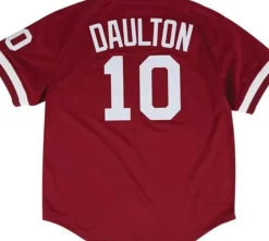 Authentic Darren Daulton Philadelphia Phillies 1991 Pullover Jersey
