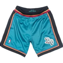 Authentic Detroit Pistons Road 1998-99 Shorts