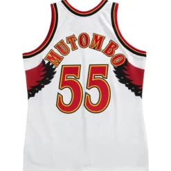 Authentic Dikembe Mutombo Atlanta Hawks 1996-97 Jersey