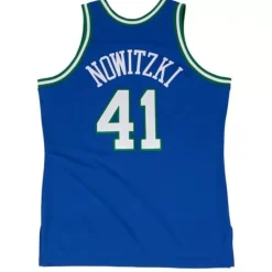 Authentic Dirk Nowitzki Dallas Mavericks Road 1998-99 Jersey