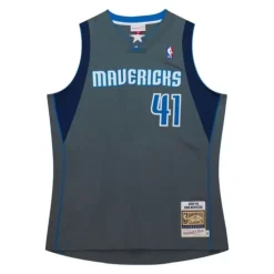 Authentic Dirk Nowitzki Dallas Mavericks Alternate 2003-04 Jersey