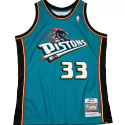Authentic Grant Hill Detroit Pistons 1998-99 Jersey
