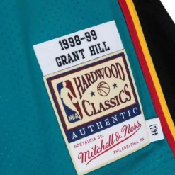 Authentic Grant Hill Detroit Pistons 1998-99 Jersey
