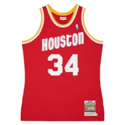 Authentic Hakeem Olajuwon Houston Rockets 1993-94 Jersey