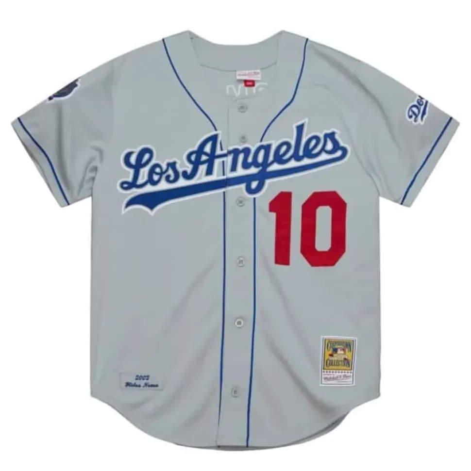 Authentic Hideo Nomo Los Angeles Dodgers Road 2002 Jersey