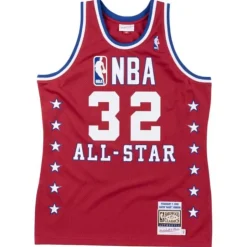 Authentic Jersey All-Star West 1988 Magic Johnson