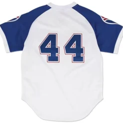 Authentic Jersey Atlanta Braves Home 1974 Hank Aaron