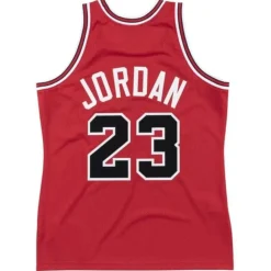 Authentic Jersey Chicago Bulls 1985-86 Michael Jordan