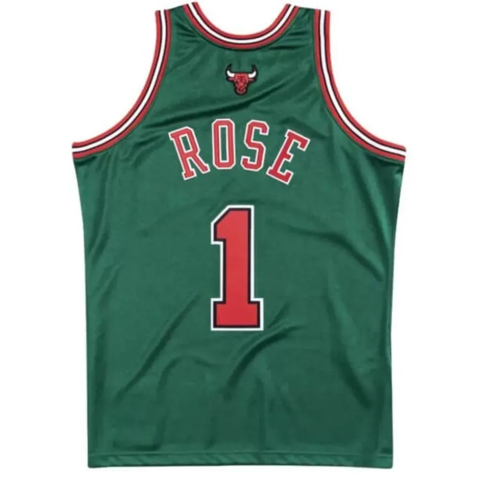 Authentic Jersey Chicago Bulls Alternate 2008-09 Derrick Rose