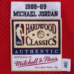 Authentic Jersey Chicago Bulls 1988-89 Michael Jordan