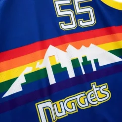 Authentic Jersey Denver Nuggets 1991-92 Dikembe Mutombo