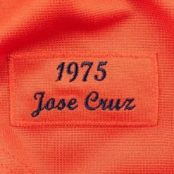 Authentic Jersey Houston Astros Home 1975 Jose Cruz