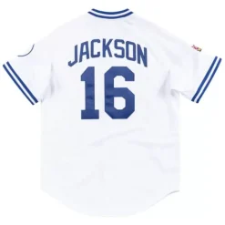Authentic Jersey Kansas City Royals Home 1989 Bo Jackson