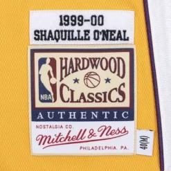 Authentic Jersey Los Angeles Lakers 1999-00 Shaquille O'Neal