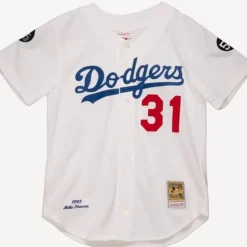 Authentic Jersey Los Angeles Dodgers Home 1993 Mike Piazza