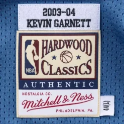 Authentic Jersey Minnesota Timberwolves 2003-04 Kevin Garnett
