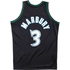 Authentic Jersey Minnesota Timberwolves Alternate 1997-98 Stephon Marbury