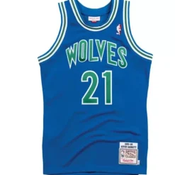 Authentic Jersey Minnesota Timberwolves 1995-96 Kevin Garnett