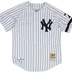 Authentic Jersey New York Yankees Home 1995 Don Mattingly