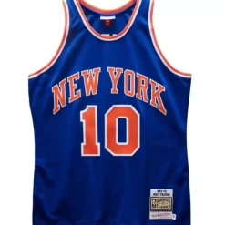 Authentic Jersey New York Knicks 1969-70 Walt Frazier